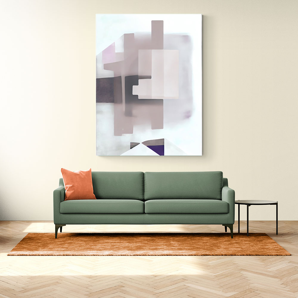 Geometric Abstract Shapes 1 Wall Art