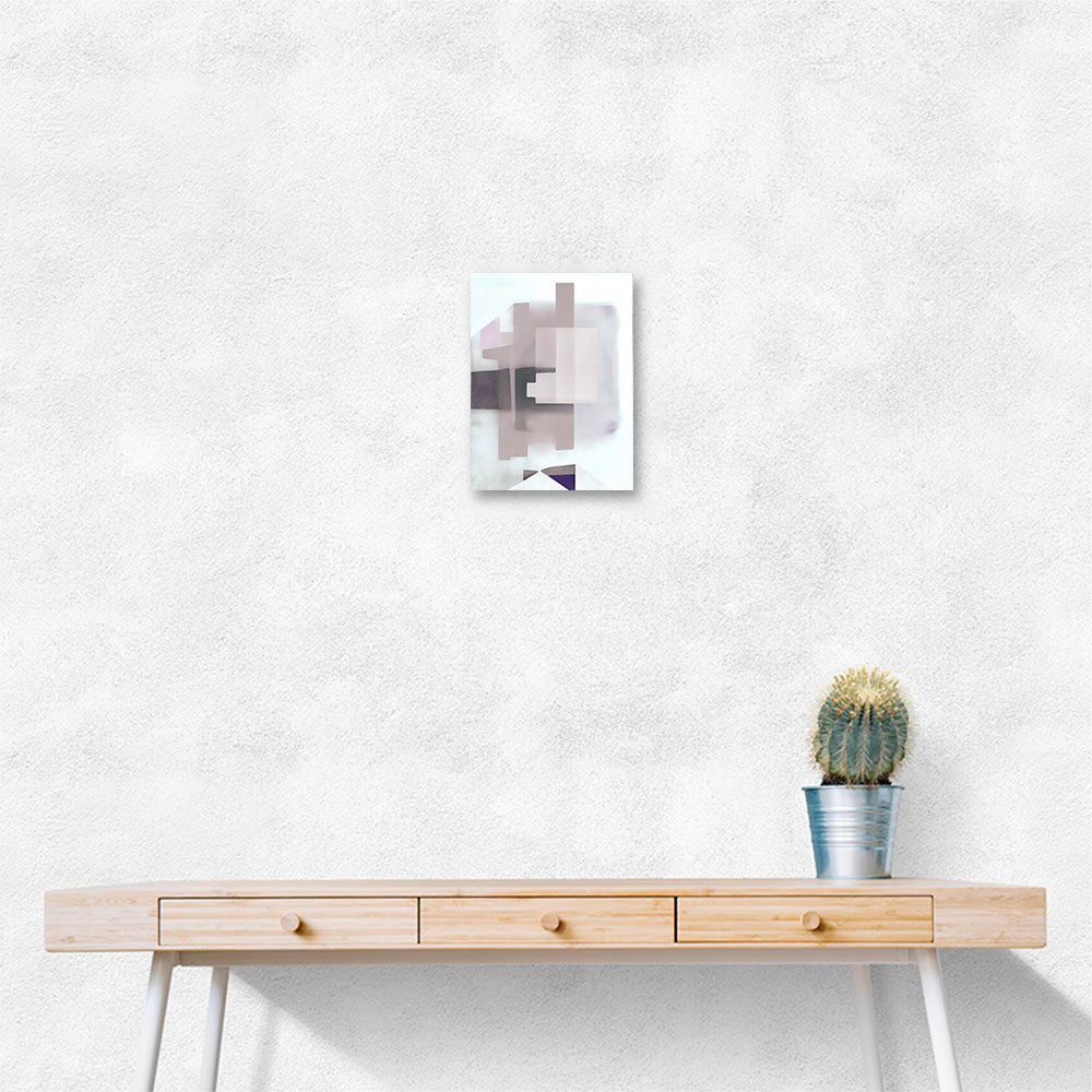 Geometric Abstract Shapes 1 Wall Art