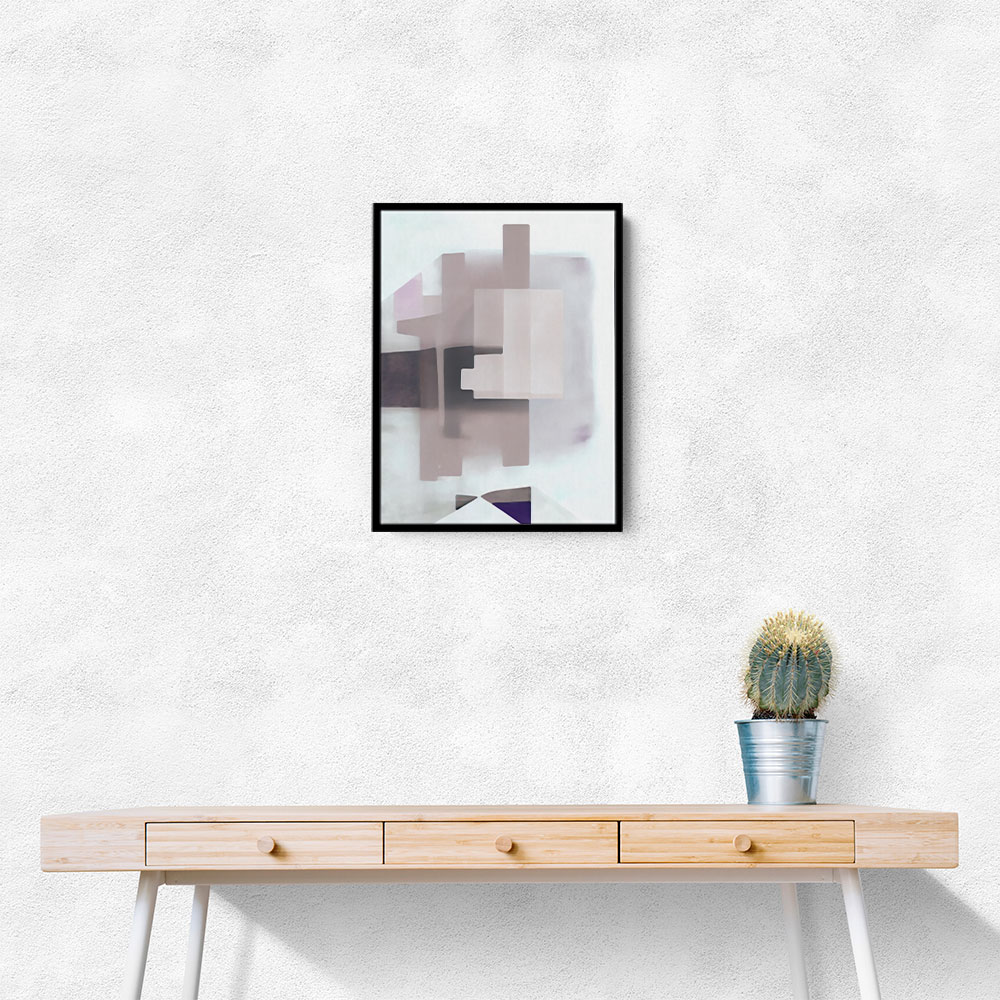 Geometric Abstract Shapes 1 Wall Art