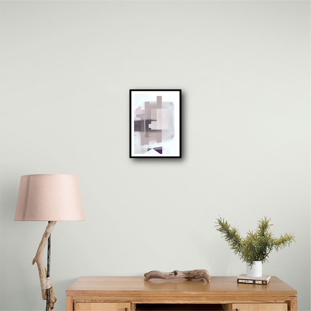 Geometric Abstract Shapes 1 Wall Art