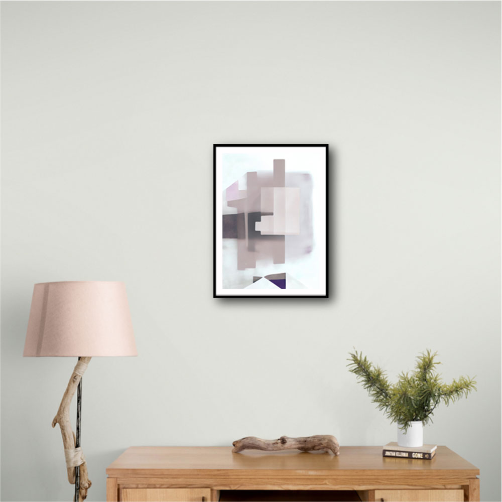 Geometric Abstract Shapes 1 Wall Art