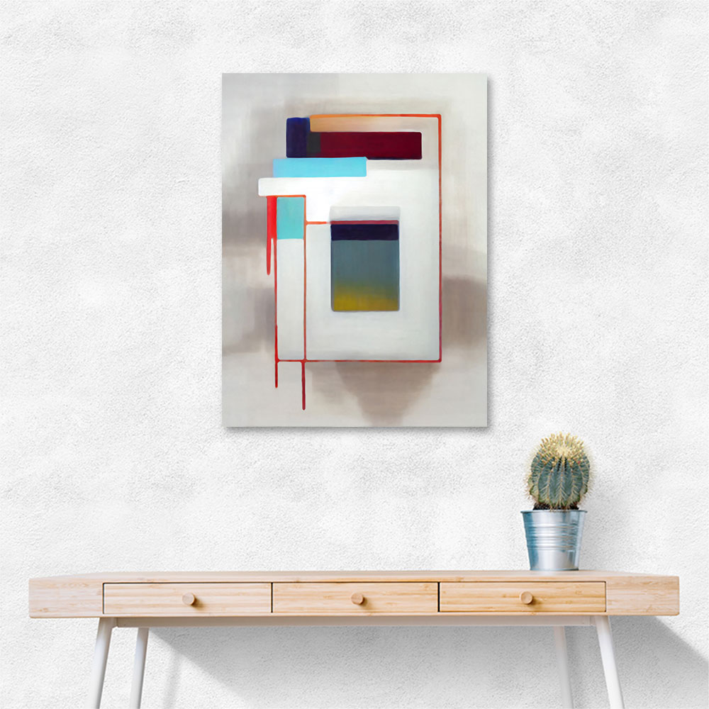 Geometric Abstract Shapes 2 Wall Art