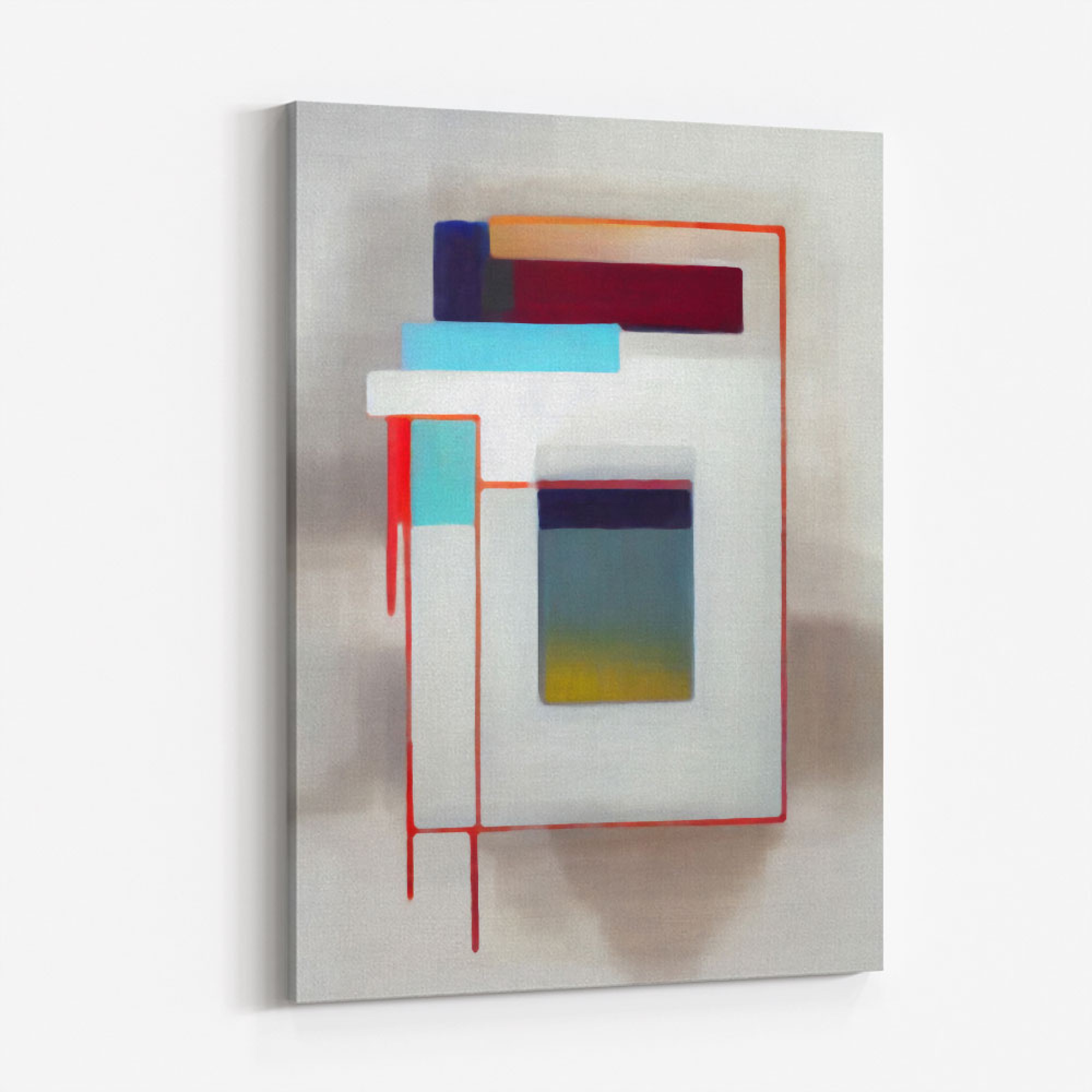 Photo inspiration: Gallery Detail: Geometric Abstract Shapes 2 Wall Art