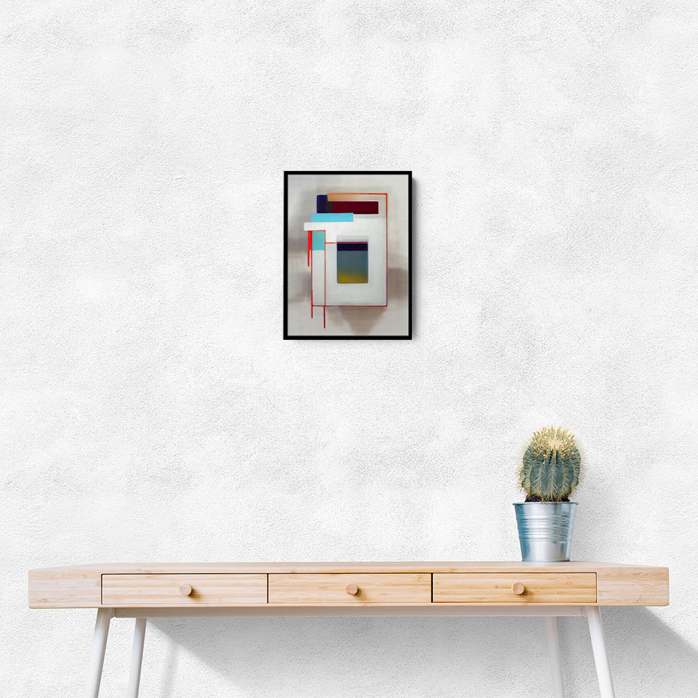 Geometric Abstract Shapes 2 Wall Art