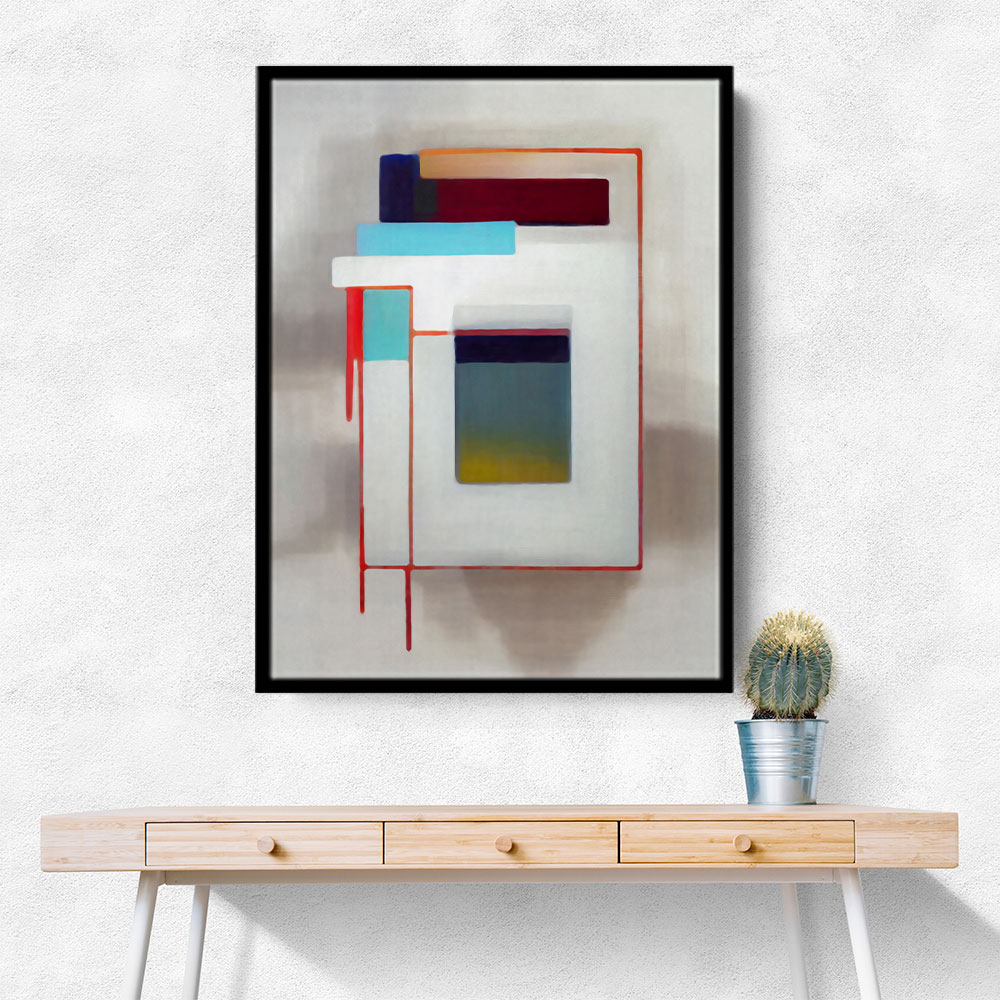 Geometric Abstract Shapes 2 Wall Art