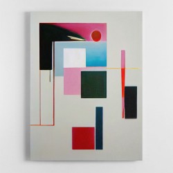 Geometric Abstract Shapes 3 Wall Art