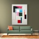 Geometric Abstract Shapes 3 Wall Art