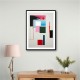 Geometric Abstract Shapes 3 Wall Art