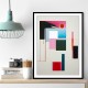 Geometric Abstract Shapes 3 Wall Art