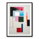 Geometric Abstract Shapes 3 Wall Art