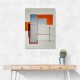 Geometric Abstract Shapes 4 Wall Art