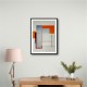 Geometric Abstract Shapes 4 Wall Art