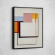 Geometric Abstract Shapes 5 Wall Art