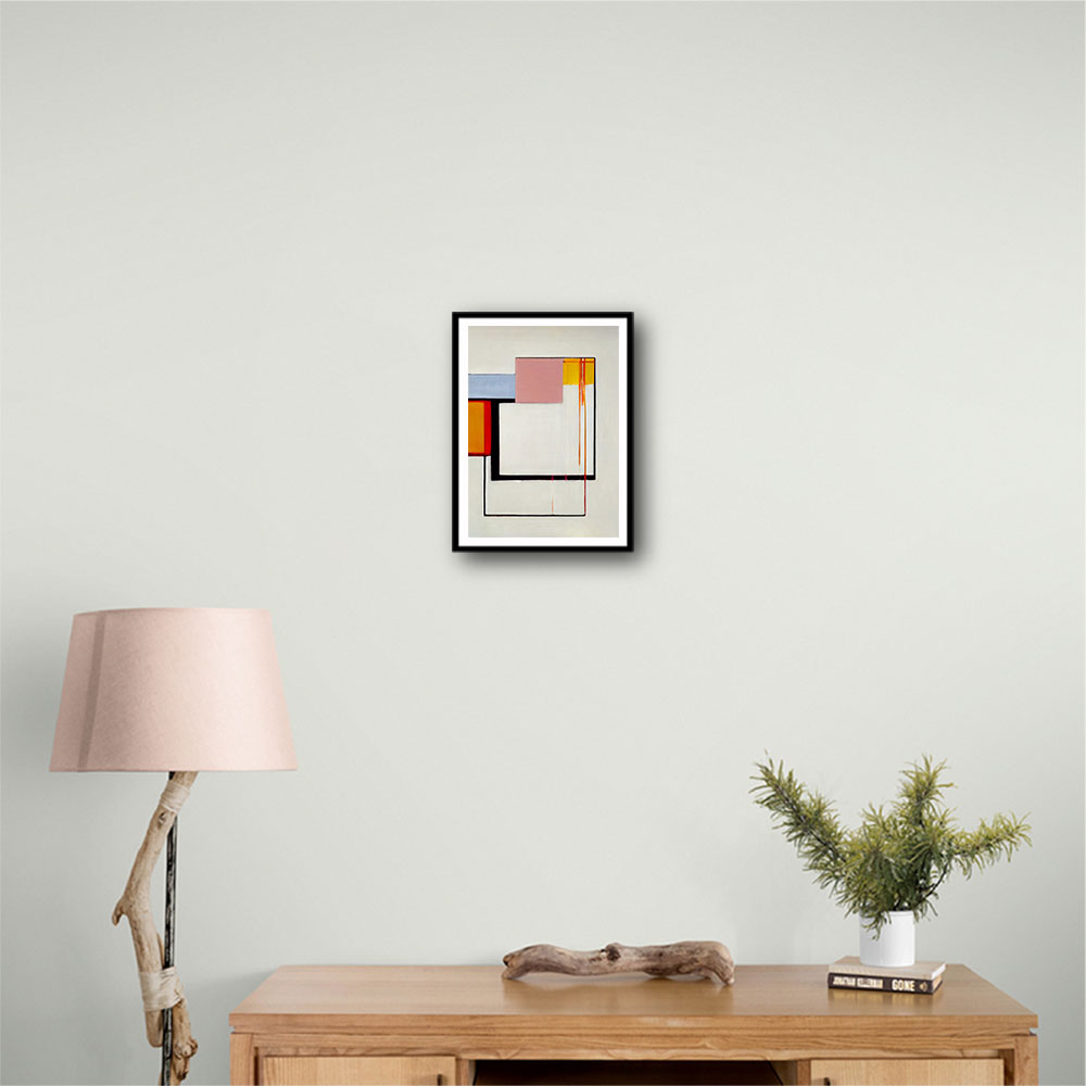 Geometric Abstract Shapes 5 Wall Art