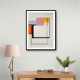 Geometric Abstract Shapes 5 Wall Art