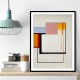 Geometric Abstract Shapes 5 Wall Art