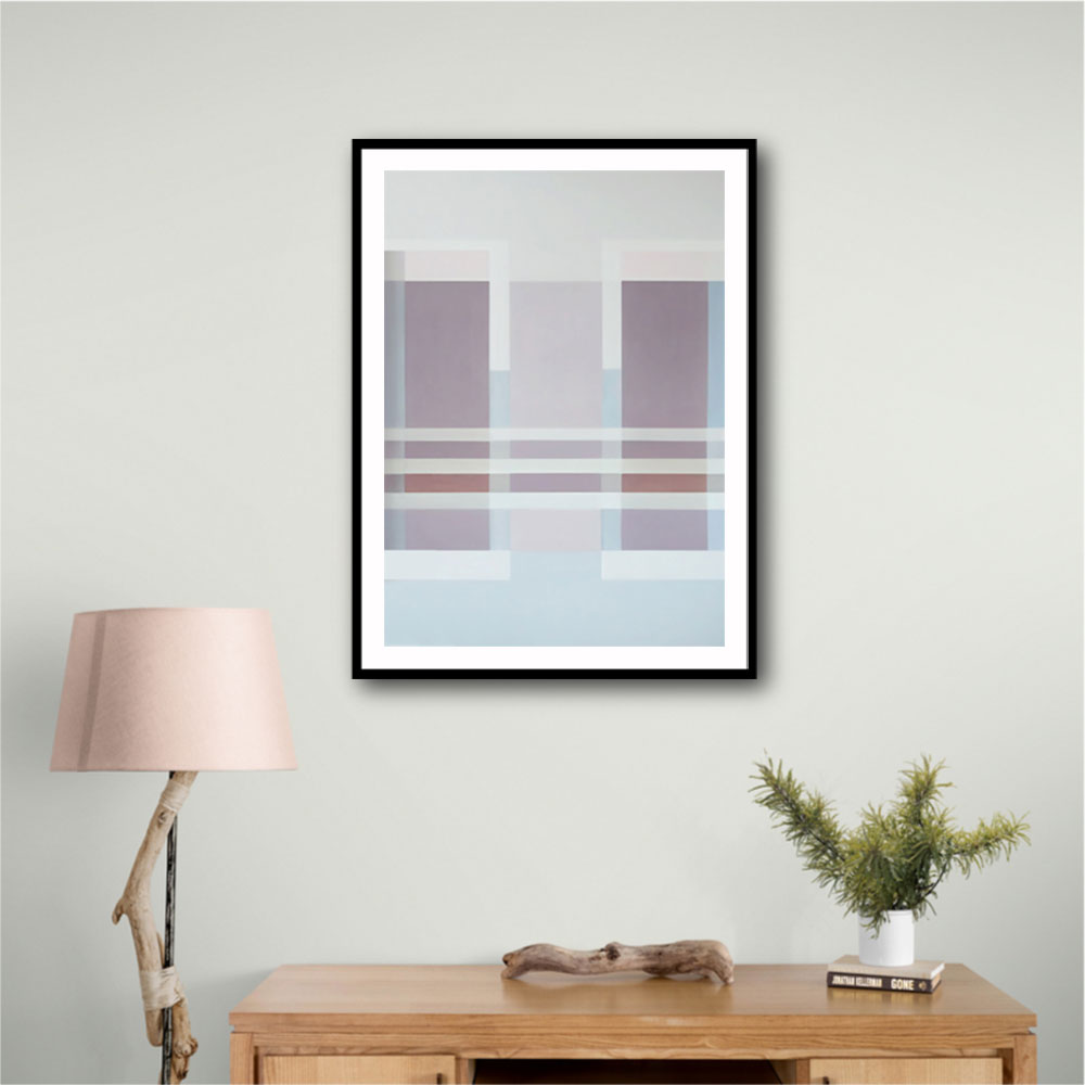 Geometric Abstract Shapes 6 Wall Art