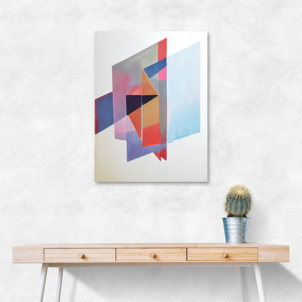 Geometric Abstract Shapes 8 Wall Art