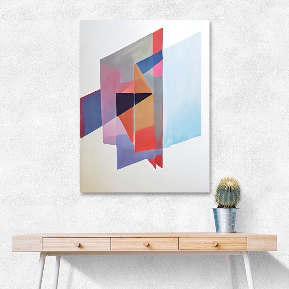 Geometric Abstract Shapes 8 Wall Art