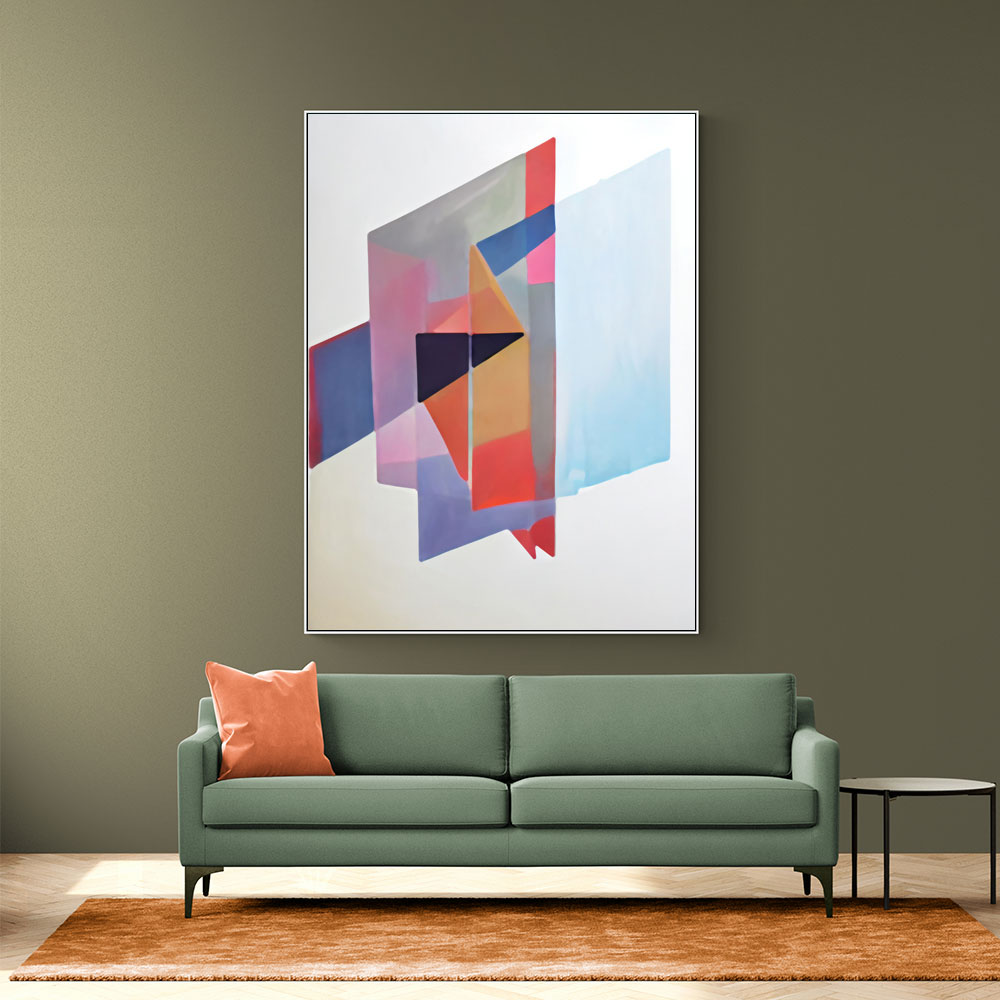 Geometric Abstract Shapes 8 Wall Art