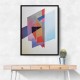 Geometric Abstract Shapes 8 Wall Art