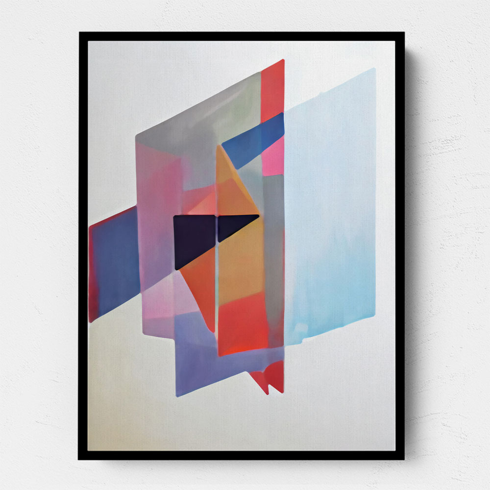 Geometric Abstract Shapes 8 Wall Art