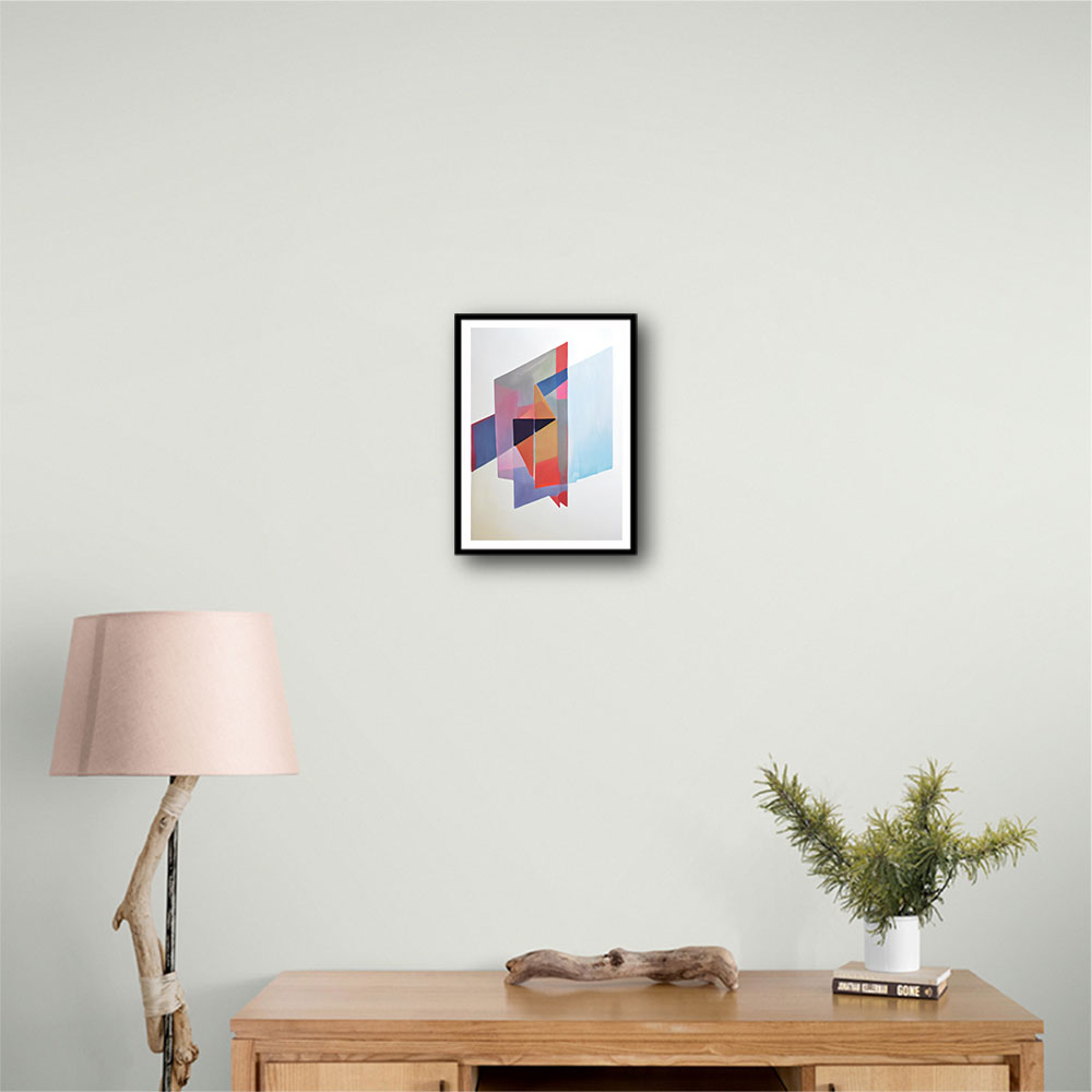 Geometric Abstract Shapes 8 Wall Art