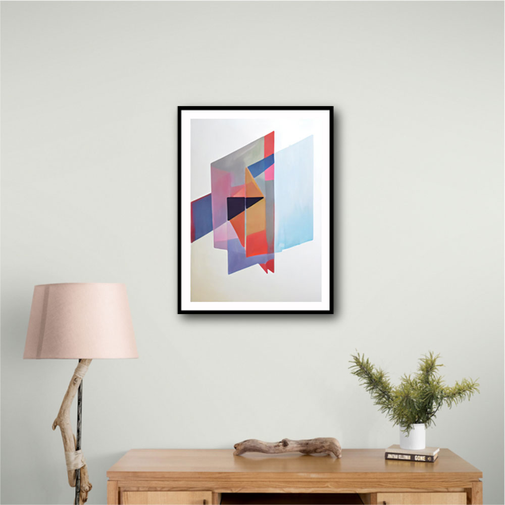 Geometric Abstract Shapes 8 Wall Art