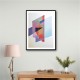 Geometric Abstract Shapes 8 Wall Art