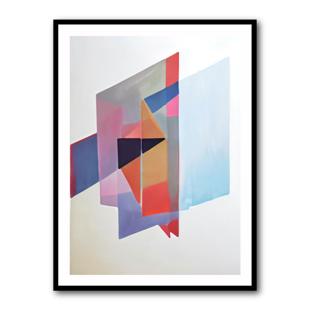 Geometric Abstract Shapes 8 Wall Art