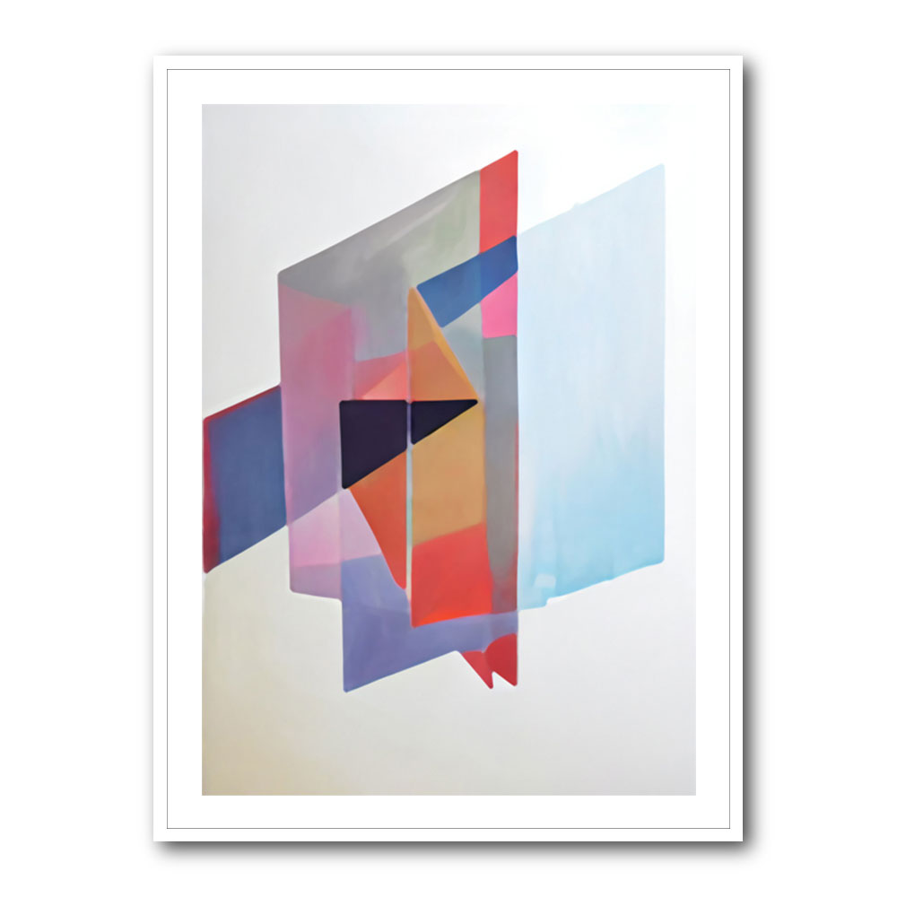 Geometric Abstract Shapes 8 Wall Art