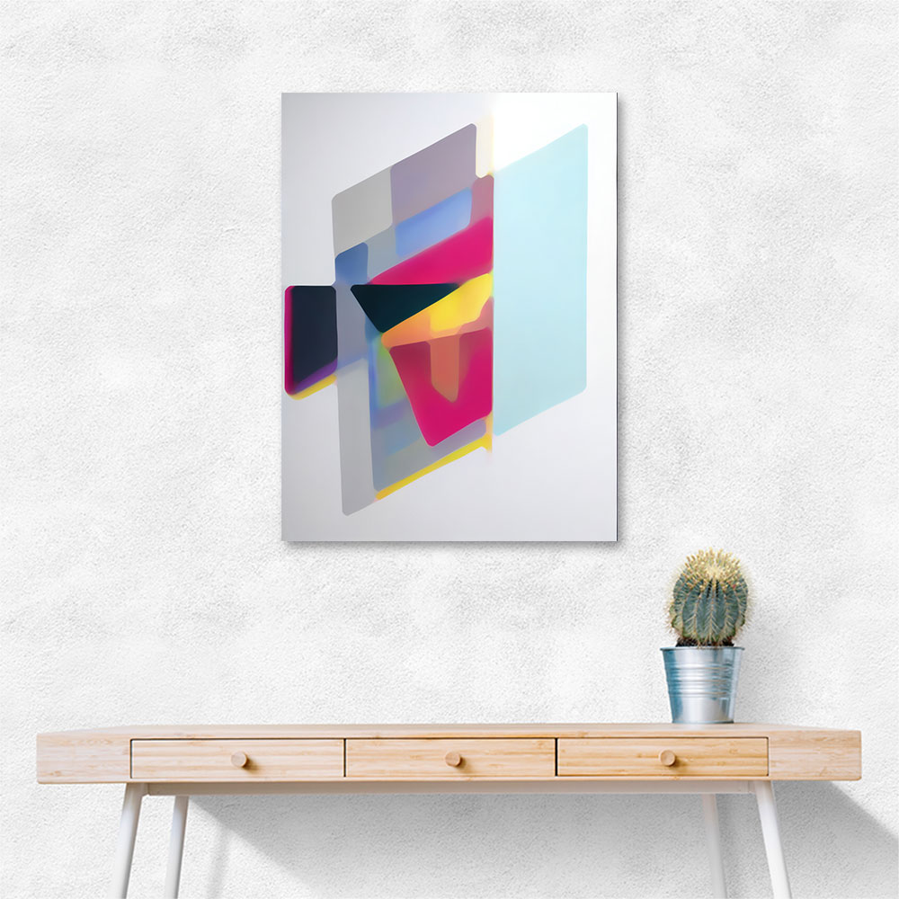 Geometric Abstract Shapes 10 Wall Art