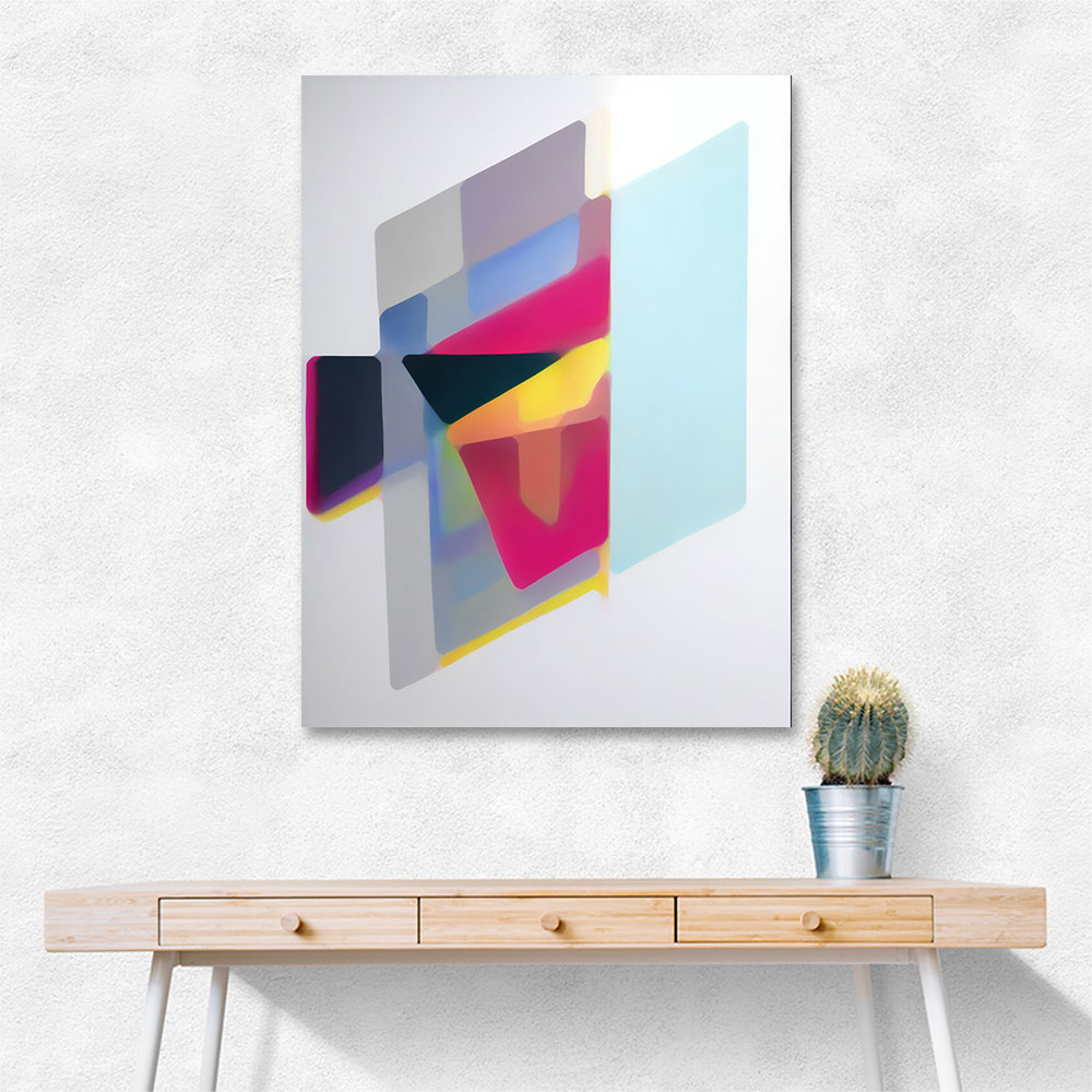 Geometric Abstract Shapes 10 Wall Art