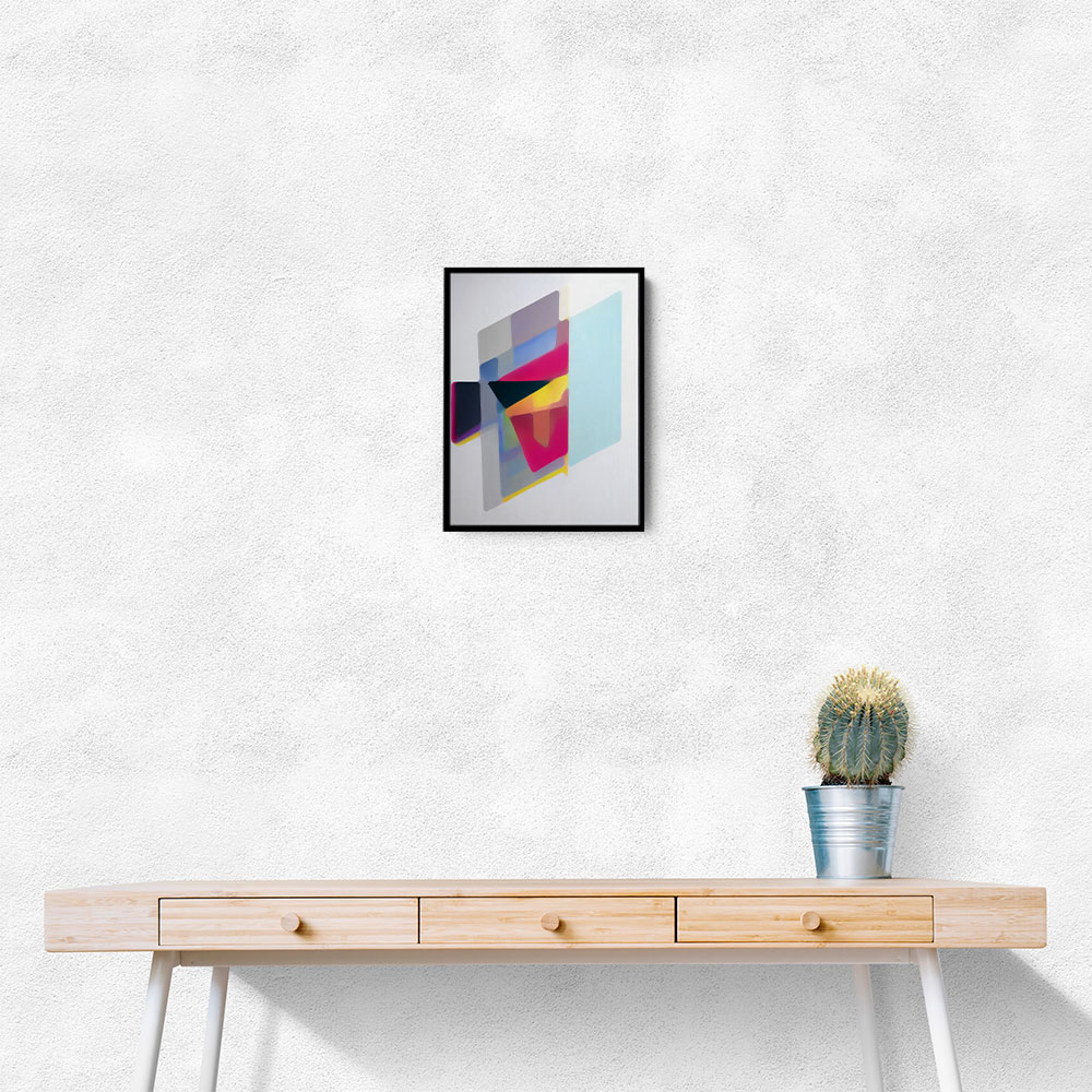 Geometric Abstract Shapes 10 Wall Art