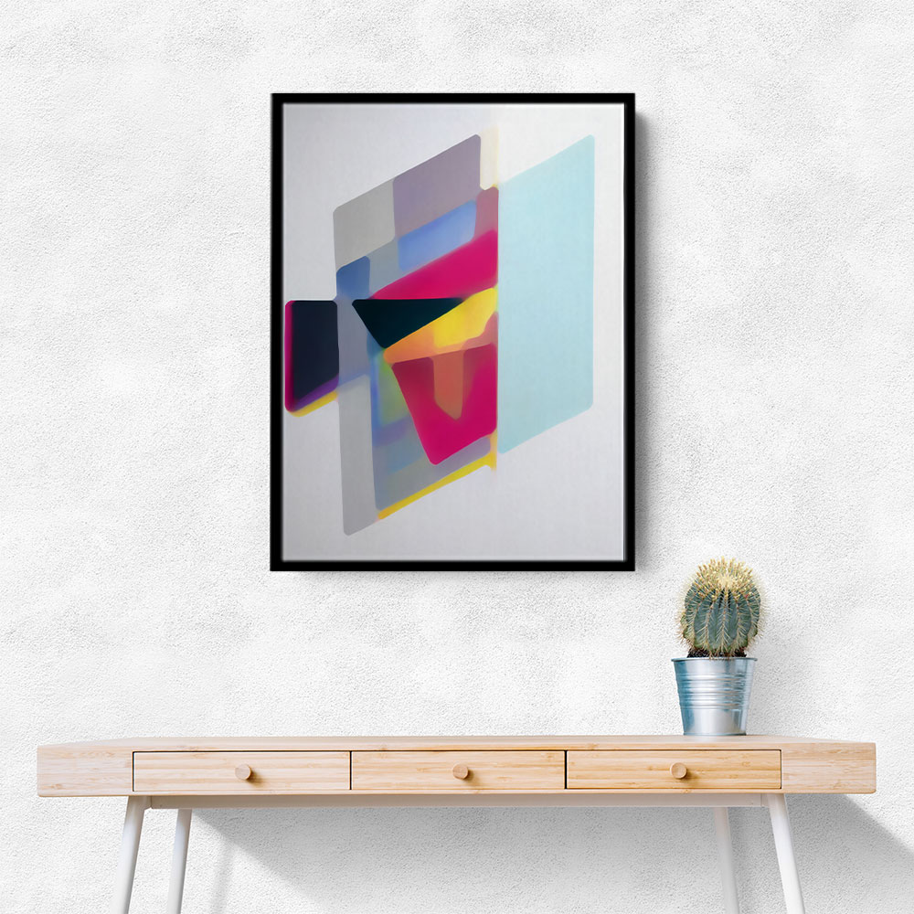 Geometric Abstract Shapes 10 Wall Art