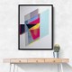 Geometric Abstract Shapes 10 Wall Art