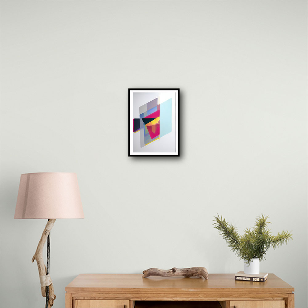 Geometric Abstract Shapes 10 Wall Art