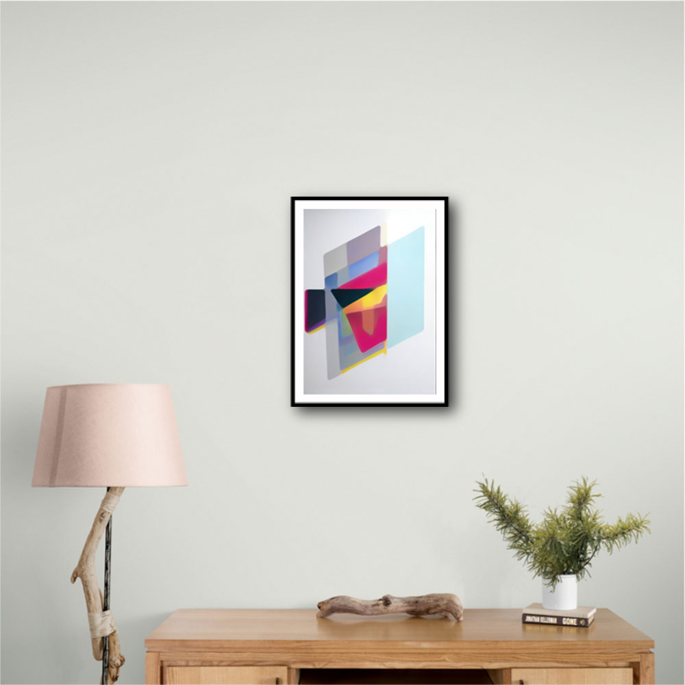 Geometric Abstract Shapes 10 Wall Art