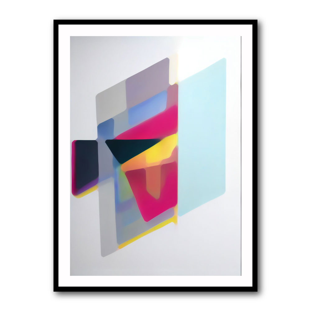 Geometric Abstract Shapes 10 Wall Art