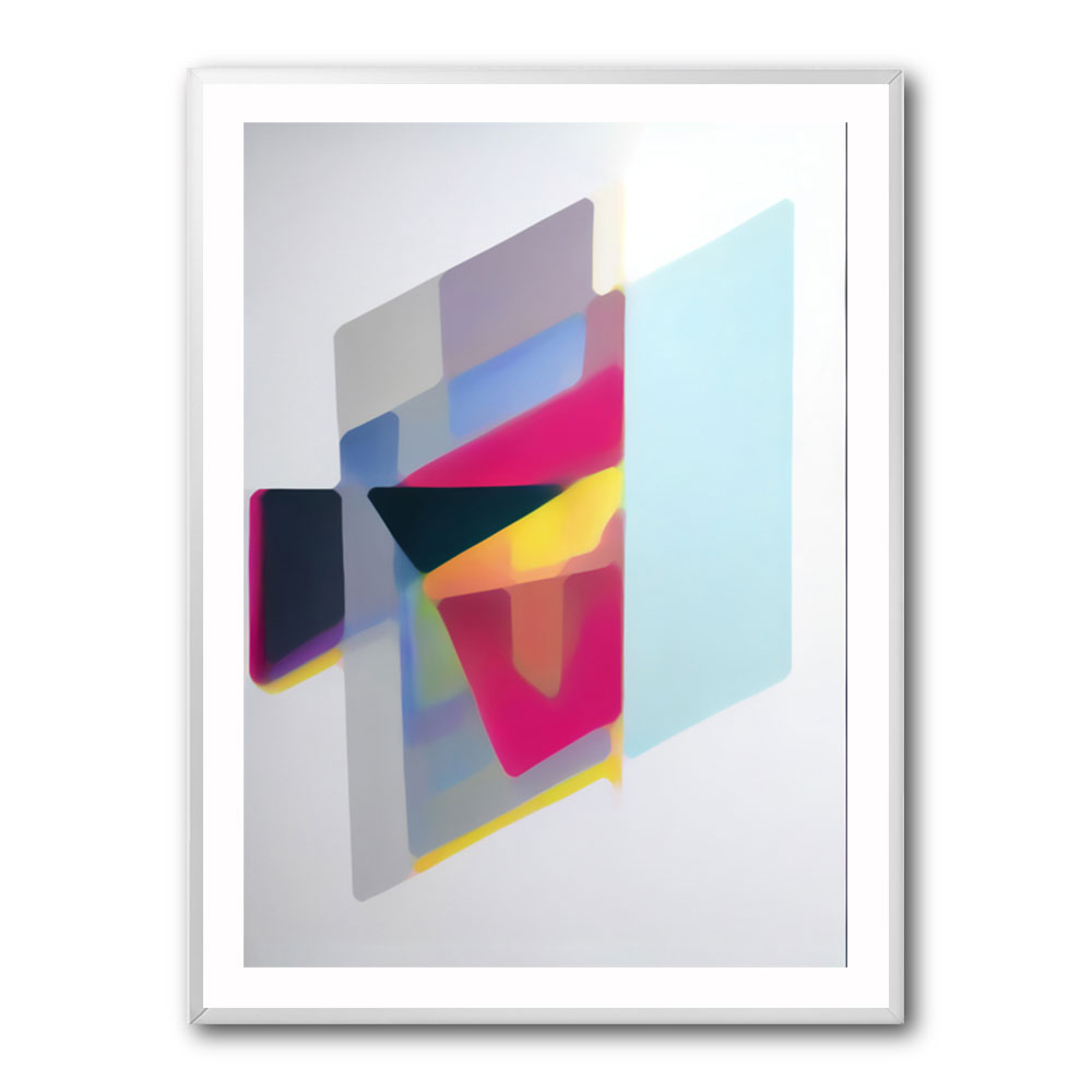 Geometric Abstract Shapes 10 Wall Art