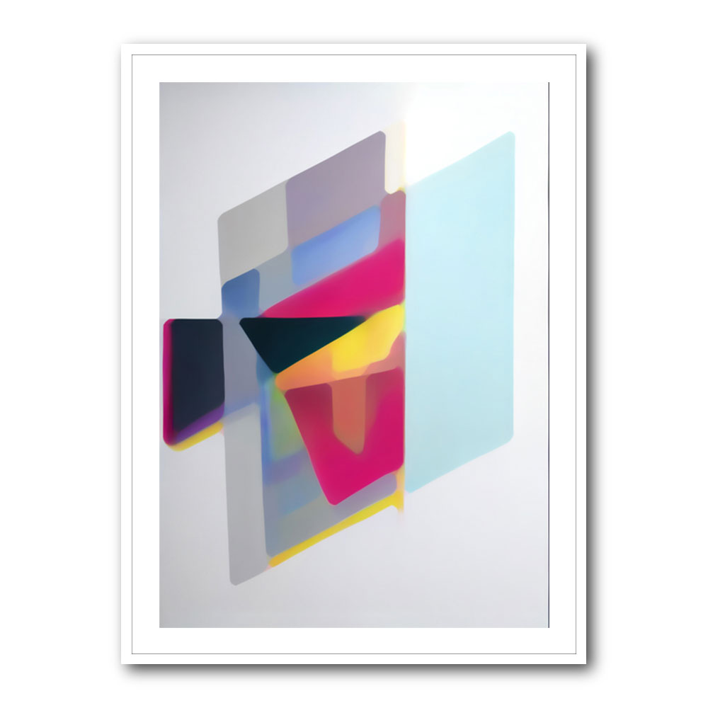 Geometric Abstract Shapes 10 Wall Art