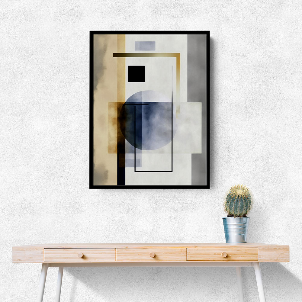 Geometric Abstract Shapes 11 Wall Art