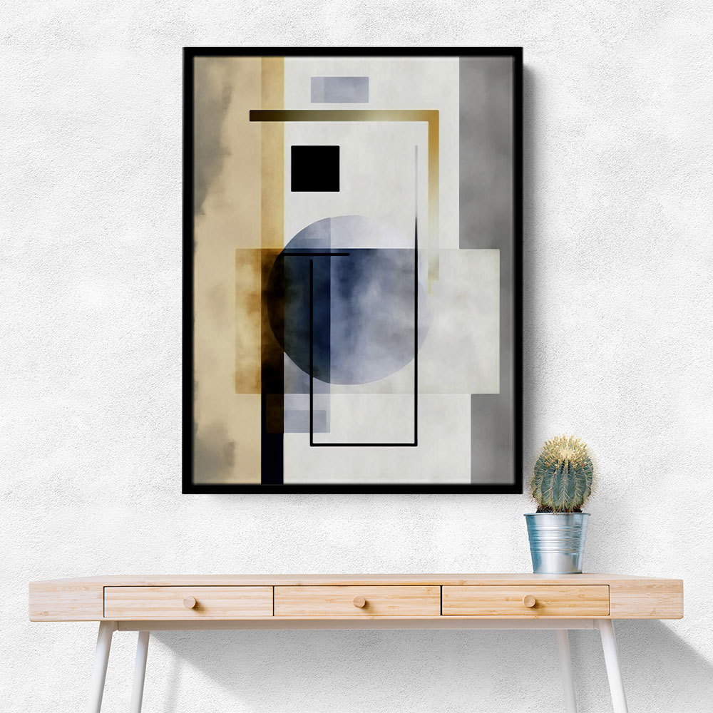 Geometric Abstract Shapes 11 Wall Art