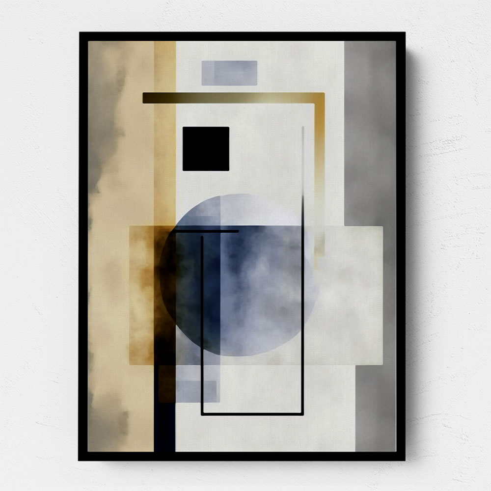 Geometric Abstract Shapes 11 Wall Art