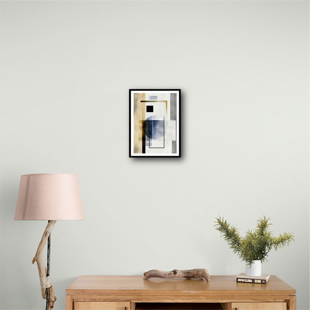 Geometric Abstract Shapes 11 Wall Art