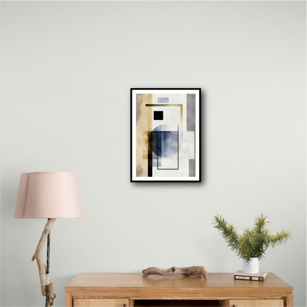 Geometric Abstract Shapes 11 Wall Art