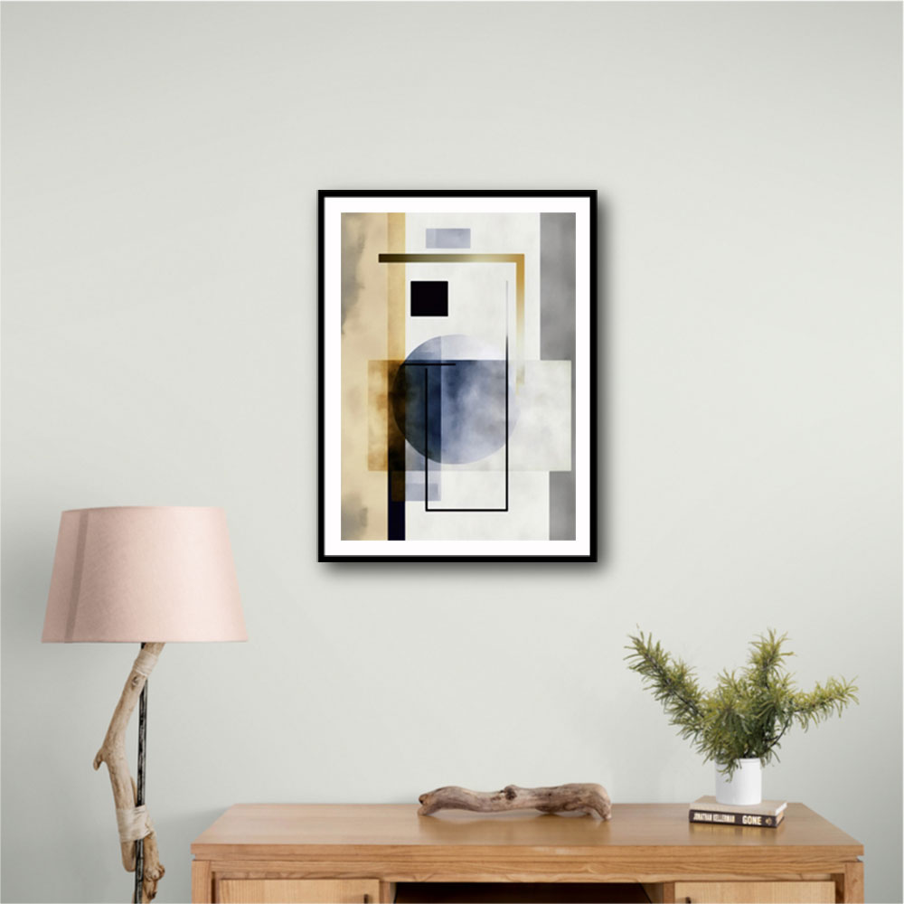 Geometric Abstract Shapes 11 Wall Art