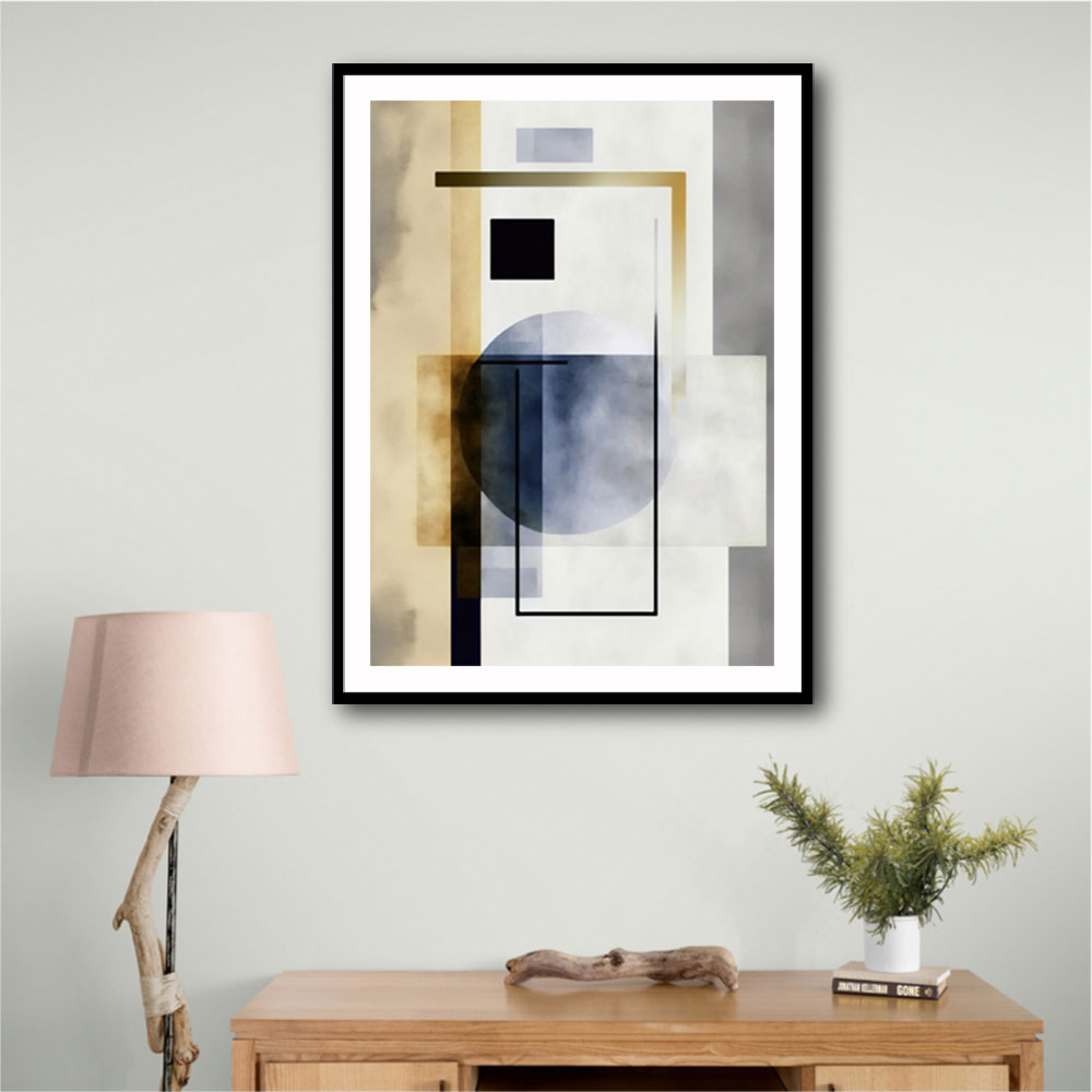 Geometric Abstract Shapes 11 Wall Art