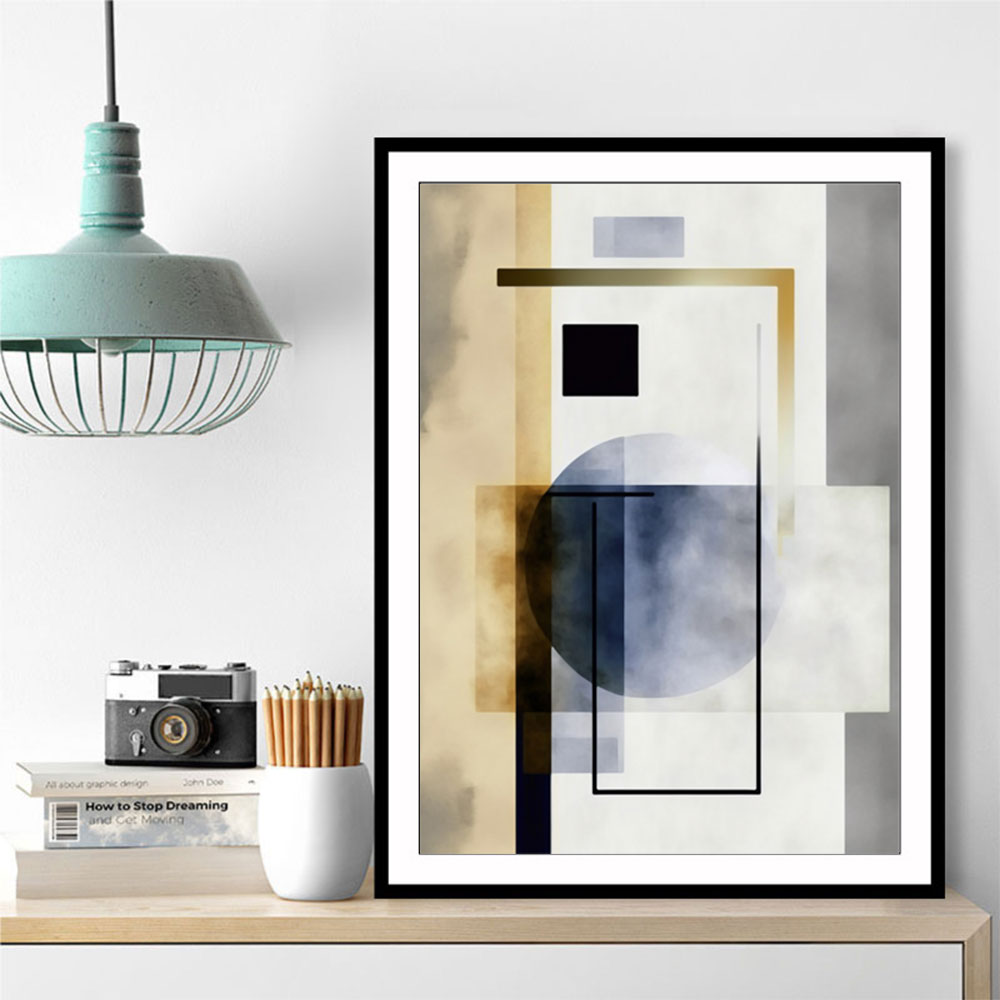 Geometric Abstract Shapes 11 Wall Art