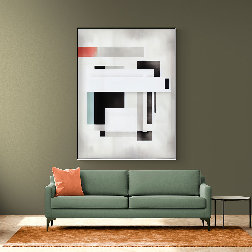 Geometric Abstract Shapes 13 Wall Art